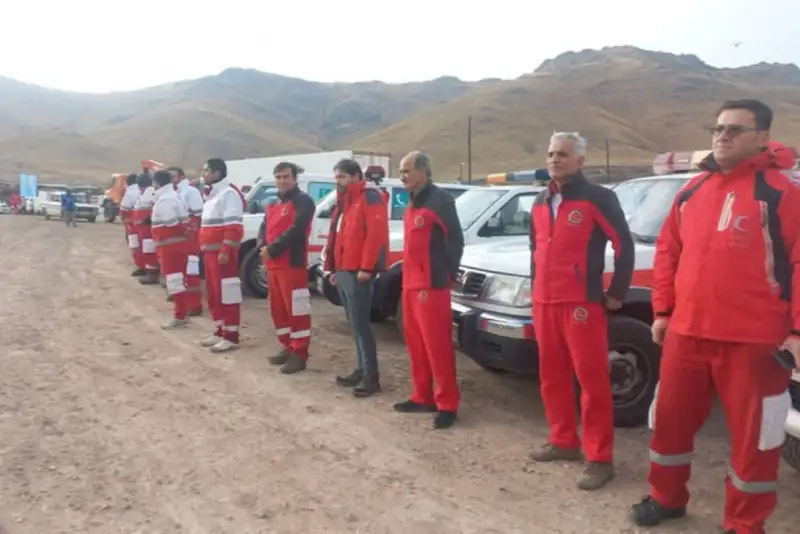 هلال‌احمر به حالت آماده باش درآمد