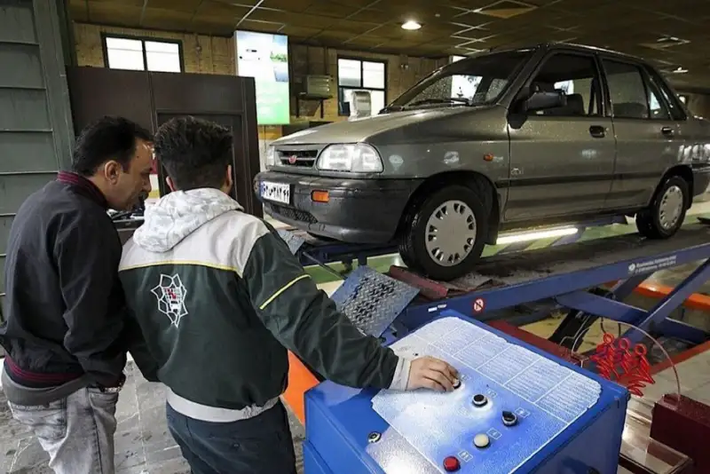 جریمه 52 هزار خودرو فاقد معاینه فنی در تهران