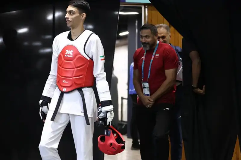 تکواندو بازهم طلایی شد/ علیمرادیان پانزدهمین طلای ایران را کسب کرد