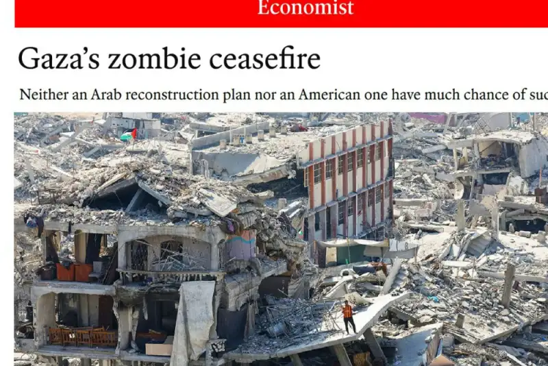 اکونومیست: هیچ کاری برای بازسازی غزه انجام نشده است