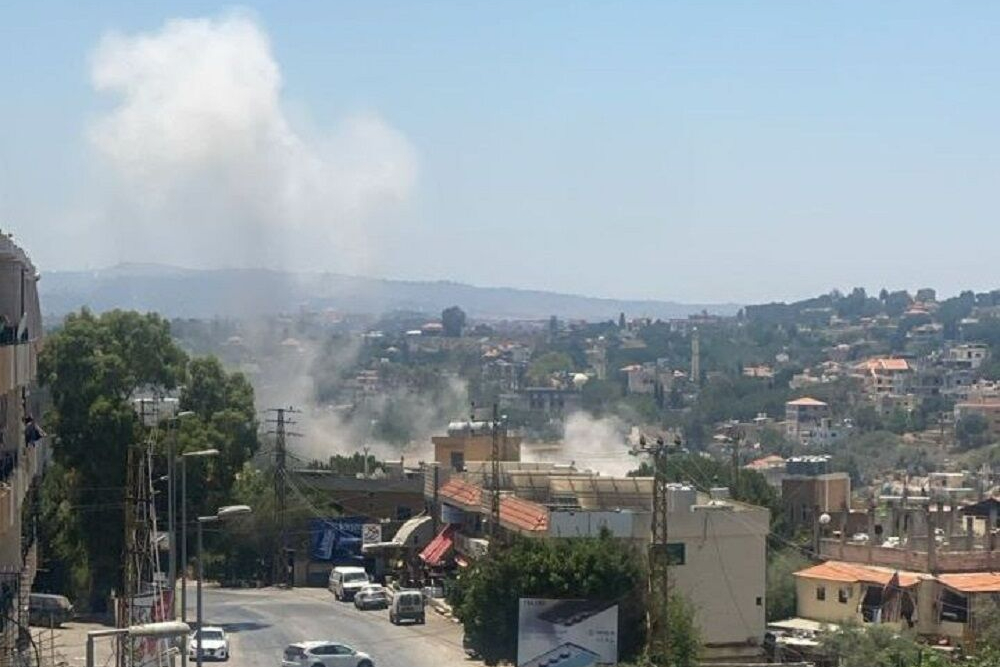 حمله پهپادی رژیم صهیونیستی به منطقه‌ای در جنوب لبنان