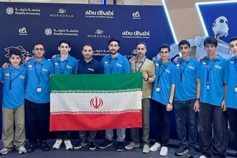 کسب مدال طلای تیم دانش‌آموزان ایرانی در ربوکاپ آسیا و اقیانوسیه 2025
