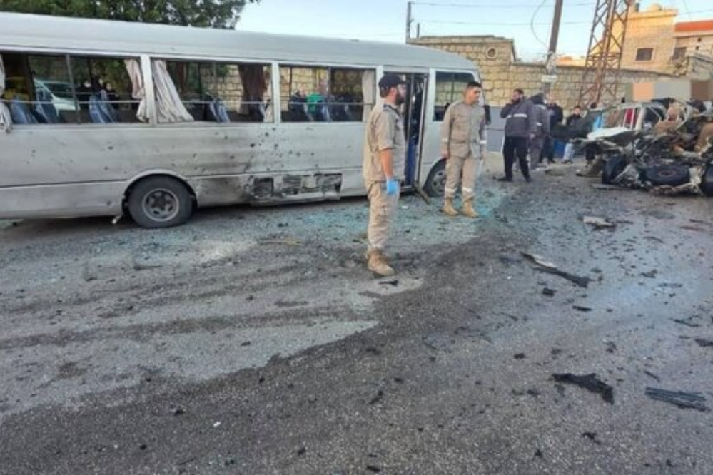 إصابات بينهم طلاب باعتداء للاحتلال على بلدة الطيري جنوب لبنان