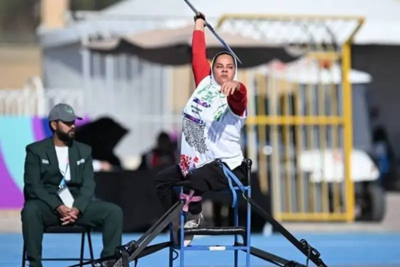 درخشش دختران پارادوومیدانی ایران /مدال طلا و نقره متقیان و مرادی