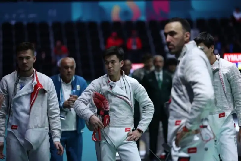 مدال برنز  جنجالی برای تیم سابر شمشیربازی