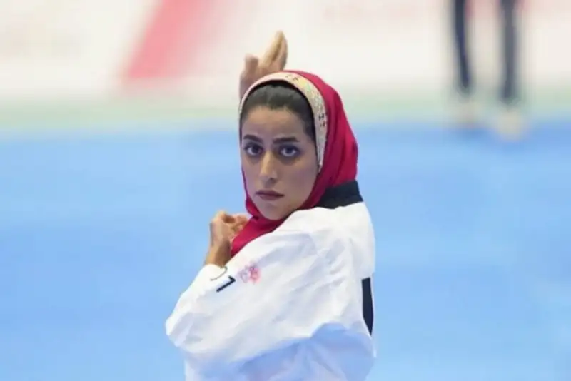 مریم خدابنده به مدال نقره رسید