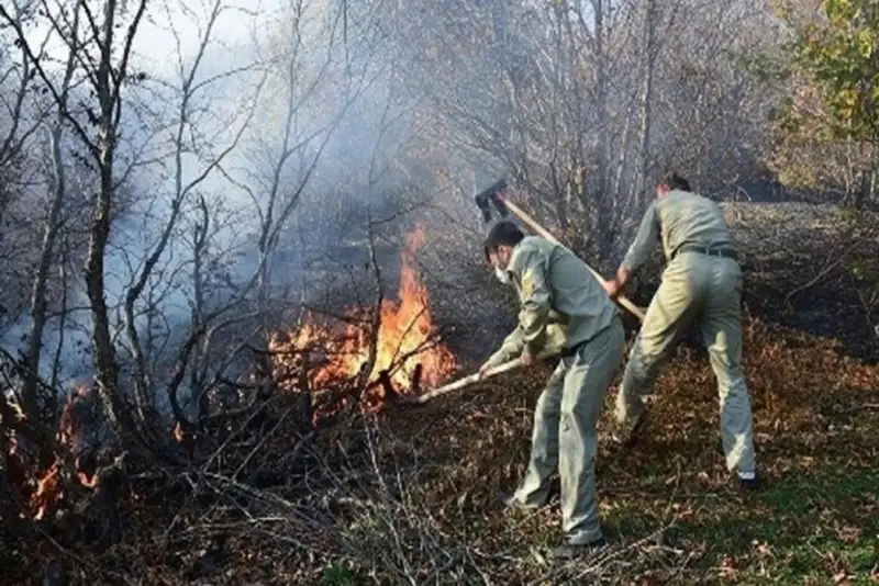 آتش‌سوزی جنگل‌های شمال این بار در سوادکوه ‌
