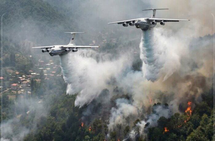 Belarus ready to help Iran in extinguishing forest fire in Chalous: Official