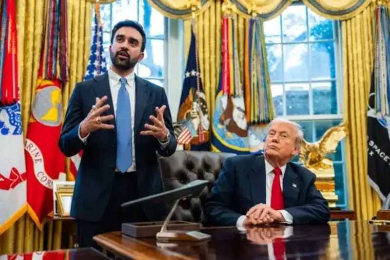 درگیری لفظی ممدانی با ترامپ / ترامپ فاشیست است