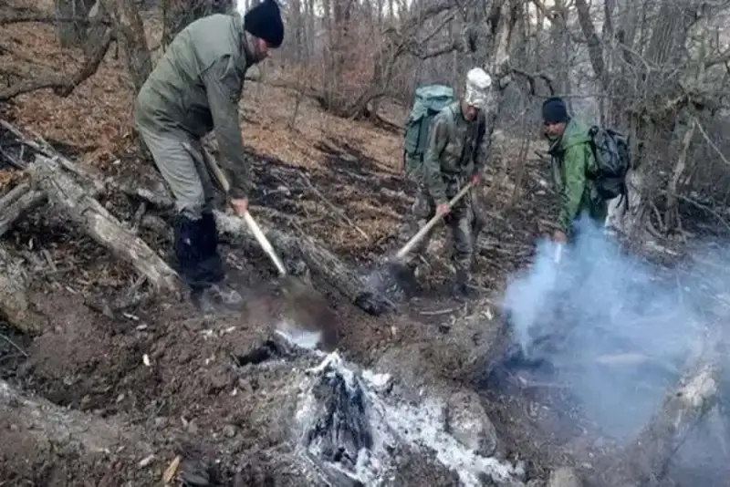 پایان عملیات اصلی اطفای حریق در جنگل‌های مازندران
