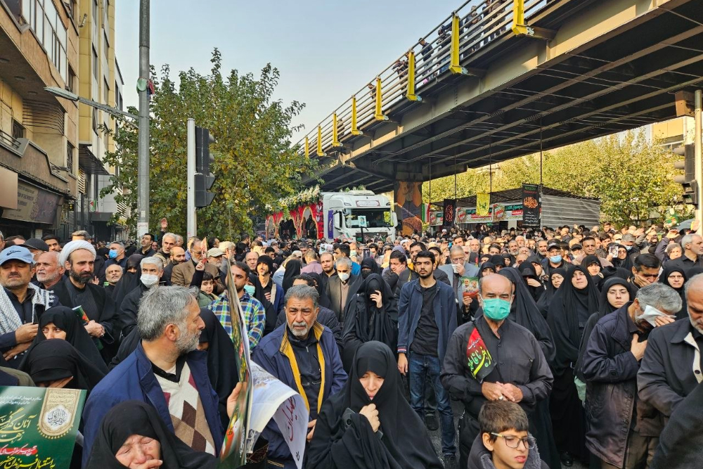 خروش تهران در بدرقه ستارگان گمنام وطن