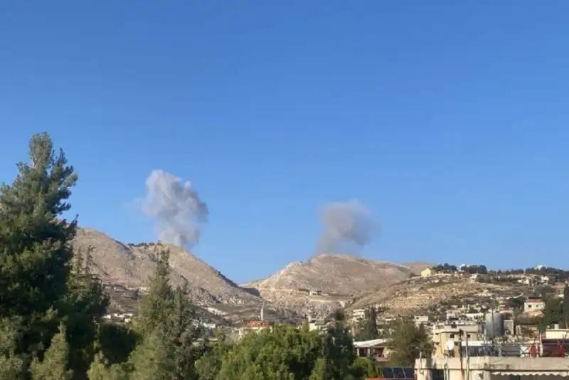 حمله ارتش اسرائیل با گلوله‌های فسفری به جنوب لبنان