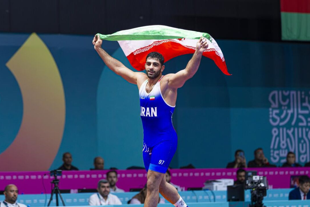 بازتاب عملکرد درخشان کشتی ایران در سایت اتحادیه جهانی