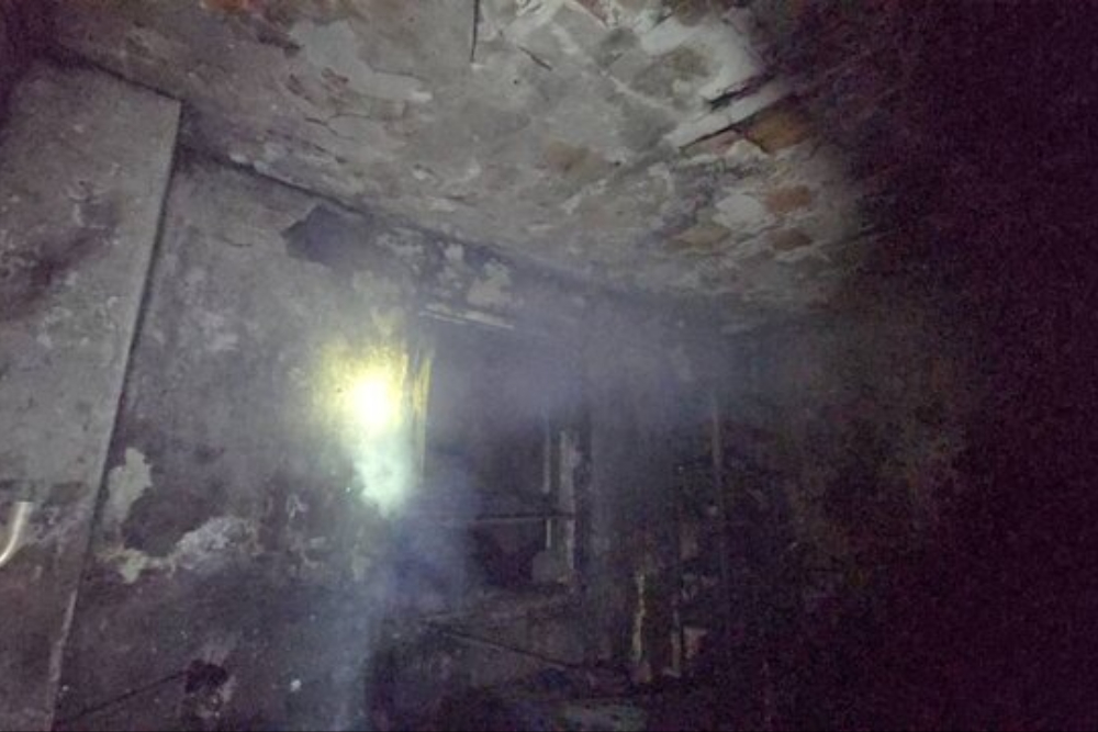 آتش‌سوزی در یک ساختمان 9 طبقه در ولیعصر