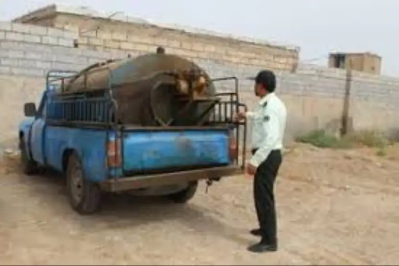 کشف 5100 لیتر گازوئیل قاچاق در رباط کریم