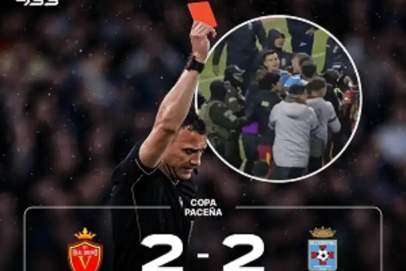 بزرگترین دعوای فوتبال؛ 17 اخراجی در یک بازی + فیلم