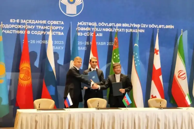 تفاهم‌نامه ریلی ایران، روسیه و آذربایجان در راستای توسعه ترانزیت بین المللی