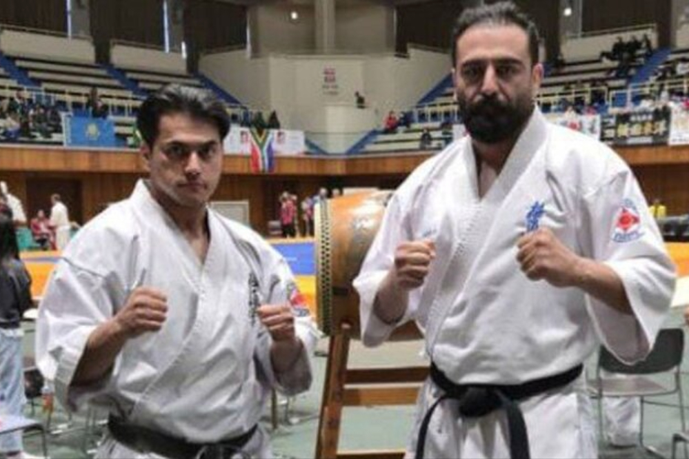 لاعبان ايرانيان يحرزان المركزين الاول والثاني في بطولة الكيوكوشينكاي باليابان
