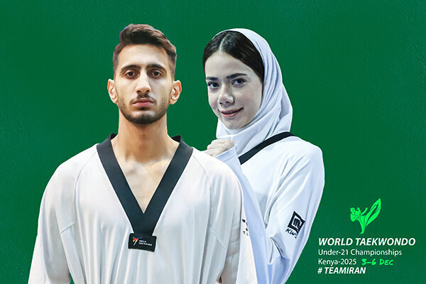 Gholami wins gold medal at 2025 World U-21 Taekwondo C'ship