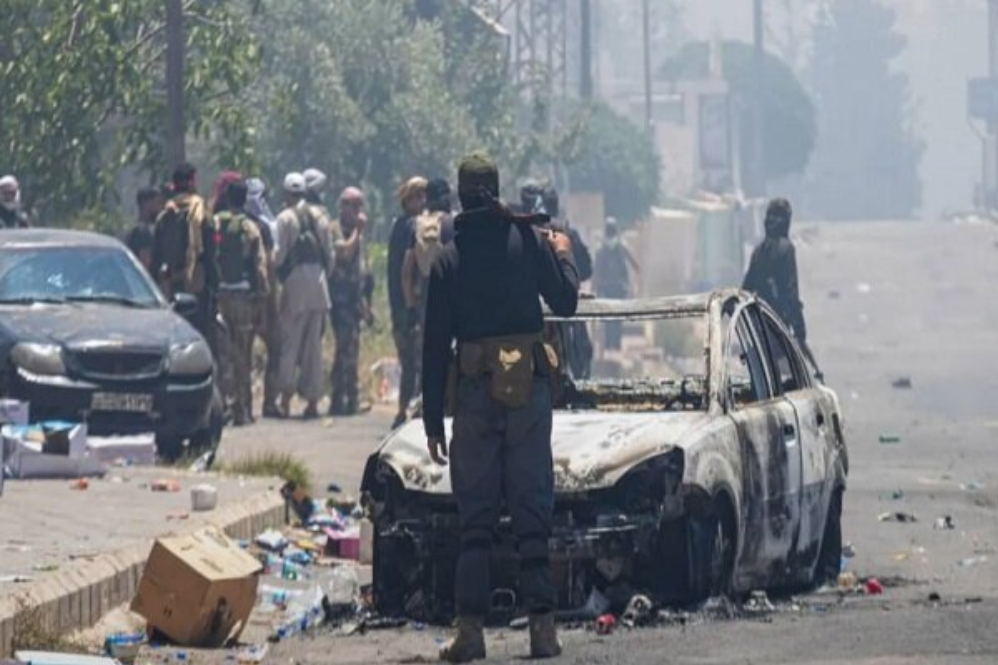 Предупреждение о передвижениях террористических группировок в Сирии