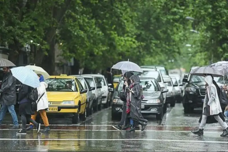 تشدید بارش در 24 استان/ افزایش ارتفاع موج در خلیج فارس و خزر