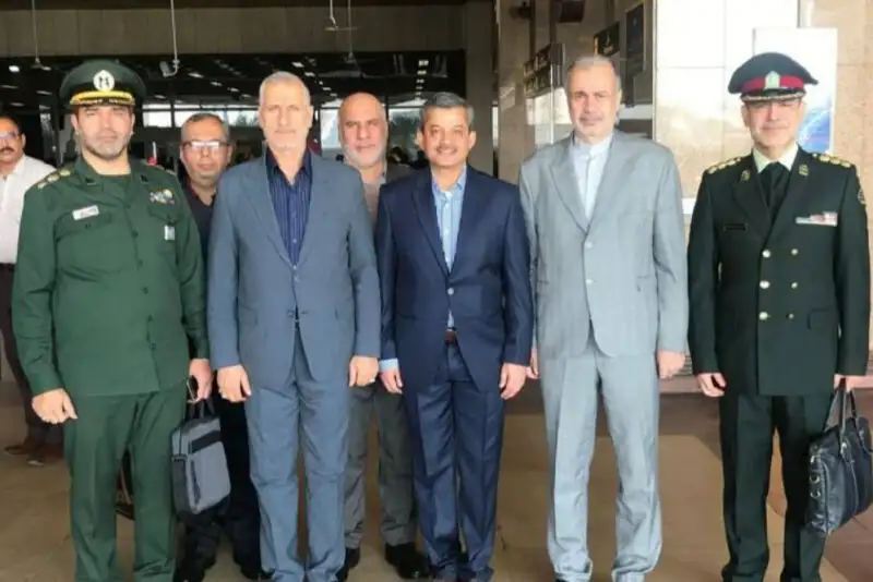 فرمانده مرزبانی ایران وارد پاکستان شد