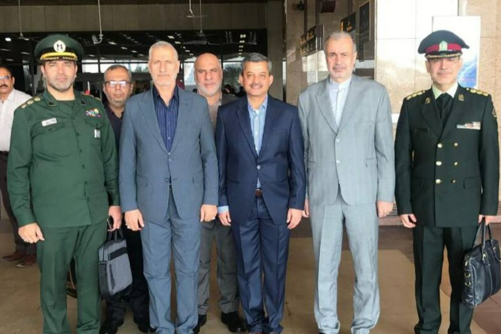 فرمانده مرزبانی ایران وارد پاکستان شد