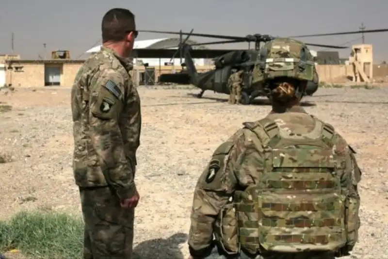 گزارش تحرکات مشکوک نظامیان آمریکا در پایگاه «حریر» اربیل