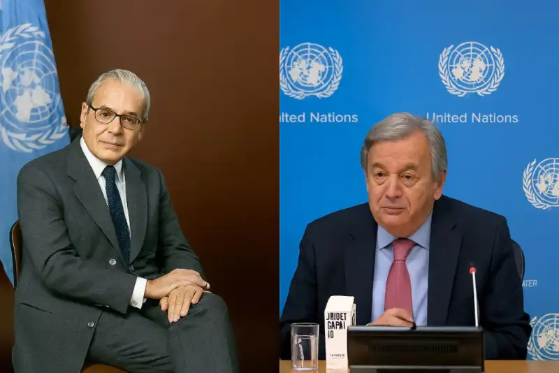 گوترش و دکوئیار؛ دو دبیر کل و یک موقعیت واحد