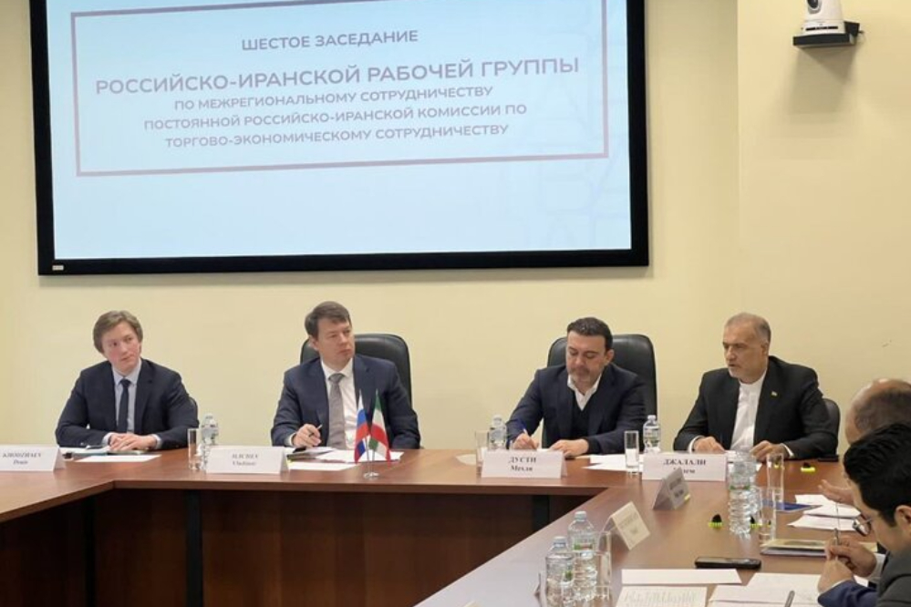 انعقاد الاجتماع السادس لمجموعة العمل المعنية بالتعاون الإقليمي بين إيران وروسيا في موسكو