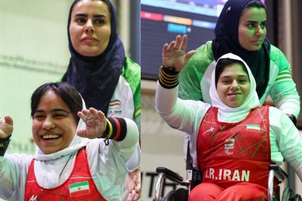 درخشش دختران ایران با دو طلای پاراوزنه‌برداری در دبی