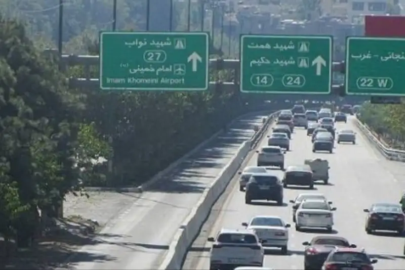 ترافیک عادی در اکثر معابر پایتخت