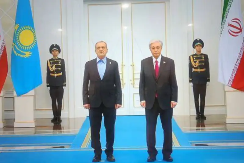 نقشه راه اقتصادی ایران و قزاقستان