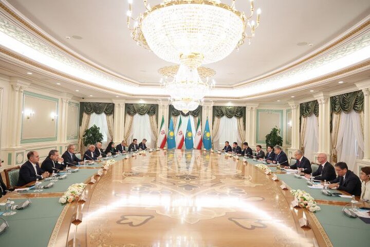Iran, Kazakhstan ink 14 cooperation documents and MoUs to deepen mutual ties