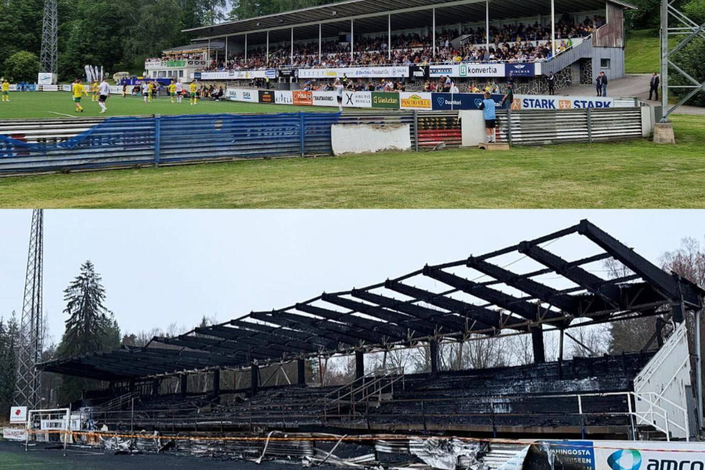 در پی سقوط باشگاه پر افتخار فنلاندی؛ 3 نوجوان ورزشگاه خانگی تیم را به آتش کشیدند