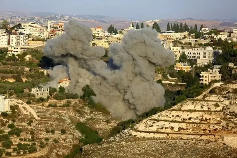 حملات هوایی تازه رژیم صهیونیستی به جنوب لبنان+ فیلم