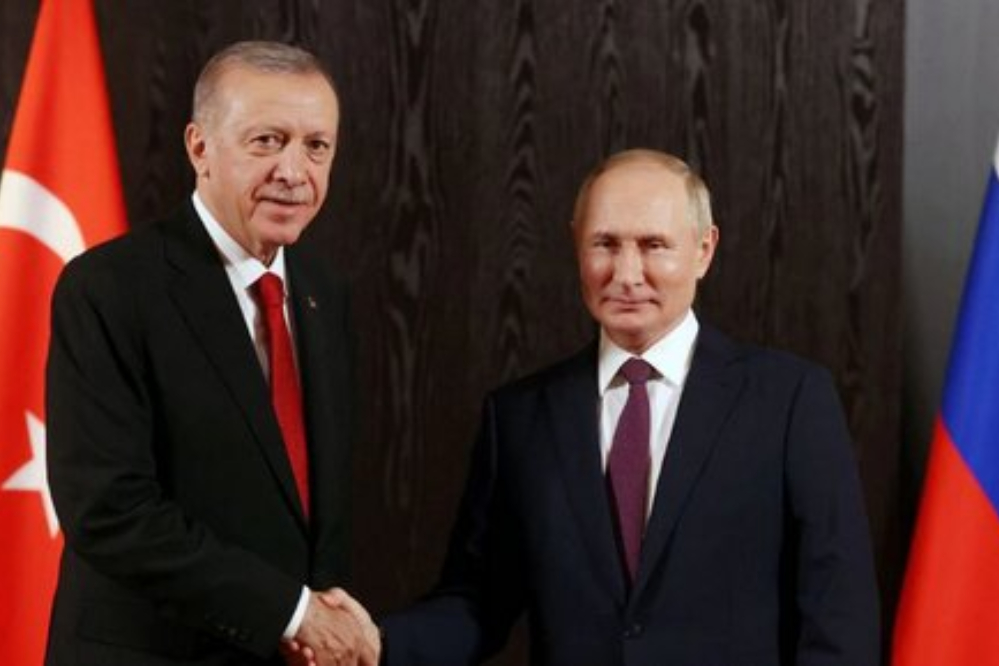 پیشنهاد اردوغان به پوتین برای میزبانی مذاکرات صلح  اوکراین