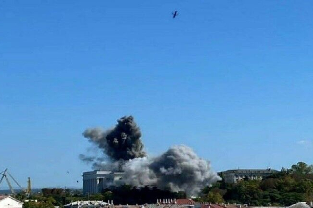 کشتی باری ترکیه در اوکراین هدف حمله قرار گرفت