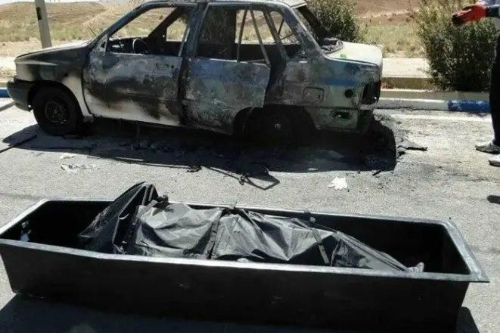 راز مرگ سارق پشت فرمان خودرو سوخته