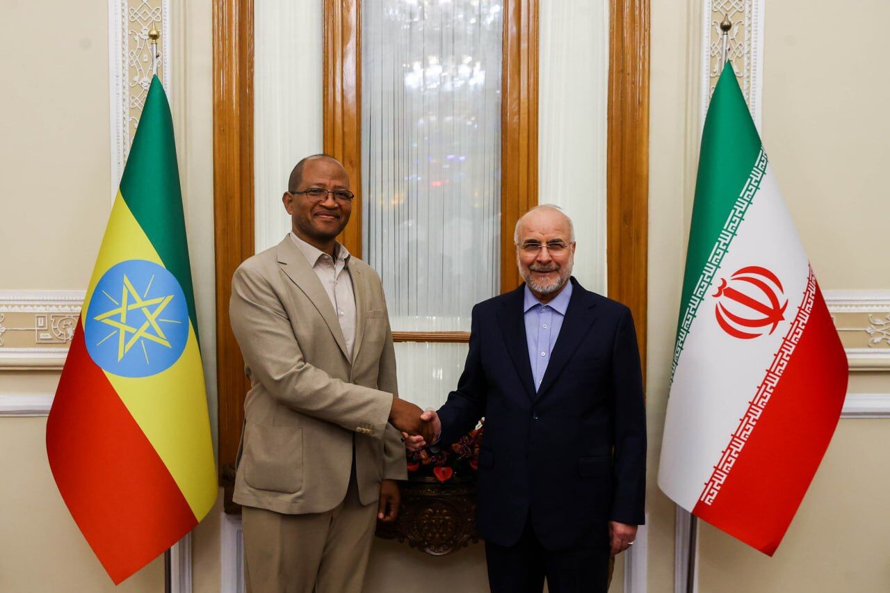Iran, Ethiopia aim to strengthen political, economic ties: Speaker Ghalibaf
