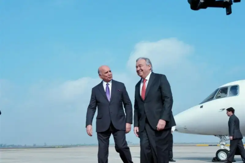 دبیرکل سازمان ملل وارد بغداد شد