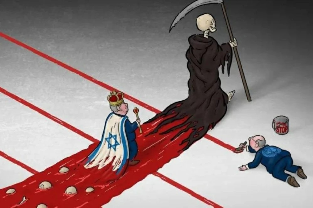 קריקטורה על נתניהו ועזה מטלטלת את אירופה!