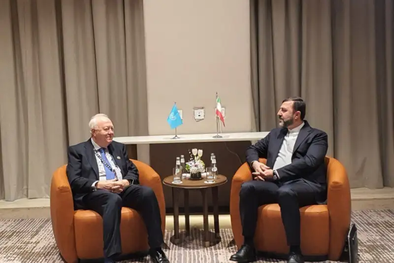 دیدار غریب‌آبادی با معاون دبیرکل سازمان ملل در ریاض