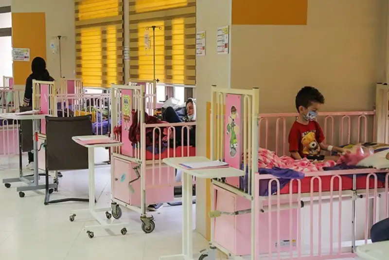 آنفلوآنزا تخت‌های مراکز کودکان را پُر کرد