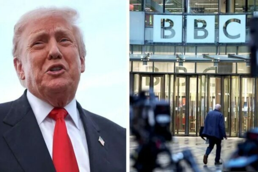 شکایت ترامپ از بی‌بی‌سی و درخواست غرامت هنگفت