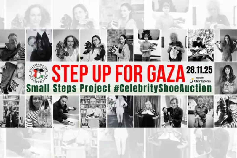 سلبریتی‌ها کفش‌های خود را برای غزه حراج کردند