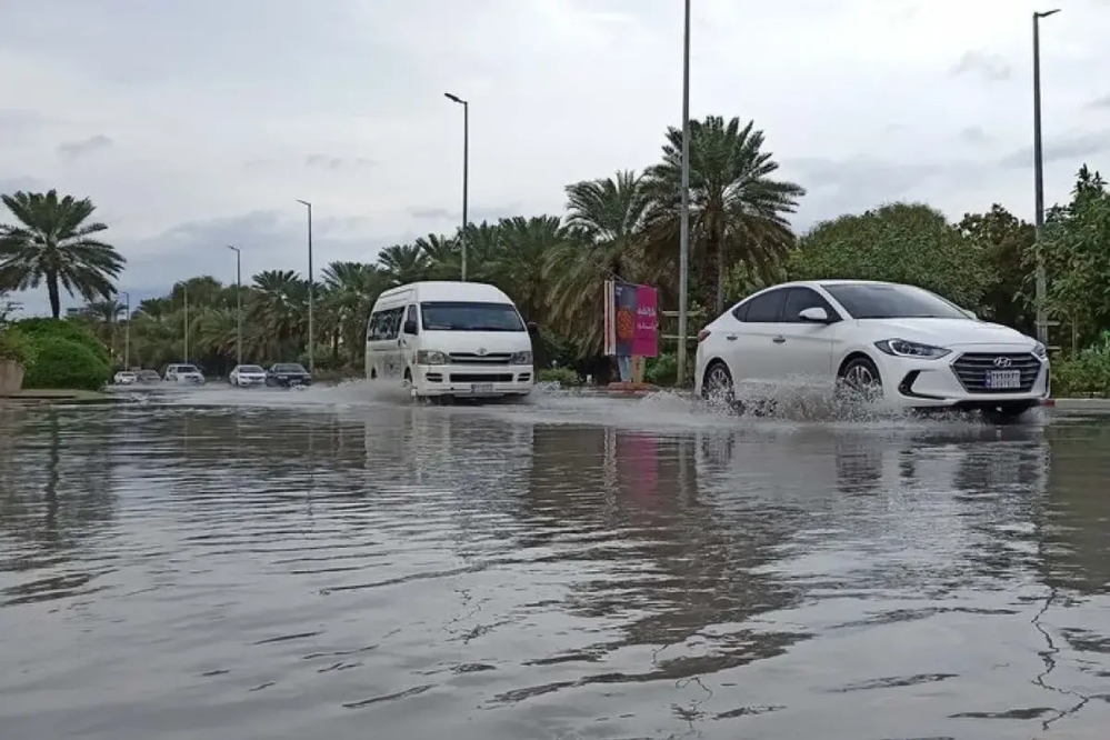 کیش یک شب بارانی بی‌سابقه را تجربه کرد