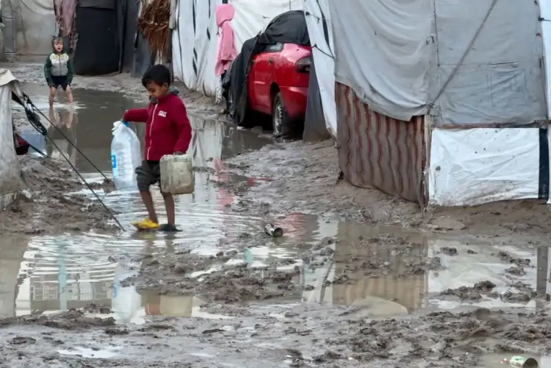 سرمای شدید در غزه جان 17 فلسطینی را گرفت
