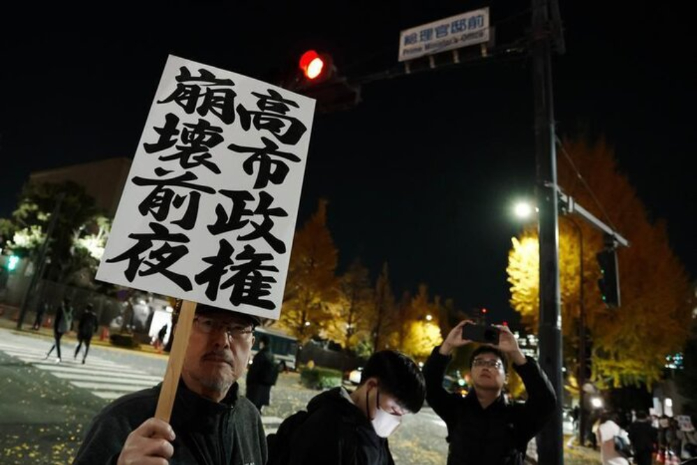 احزاب مخالف، نخست‌وزیر ژاپن را در مورد تایوان تحت فشار گذاشتند