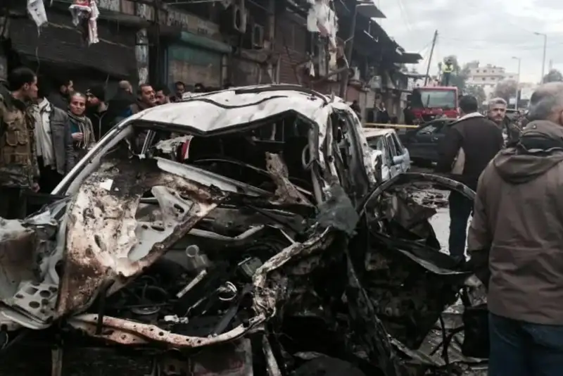 انفجار یک خودرو در شهر حلب